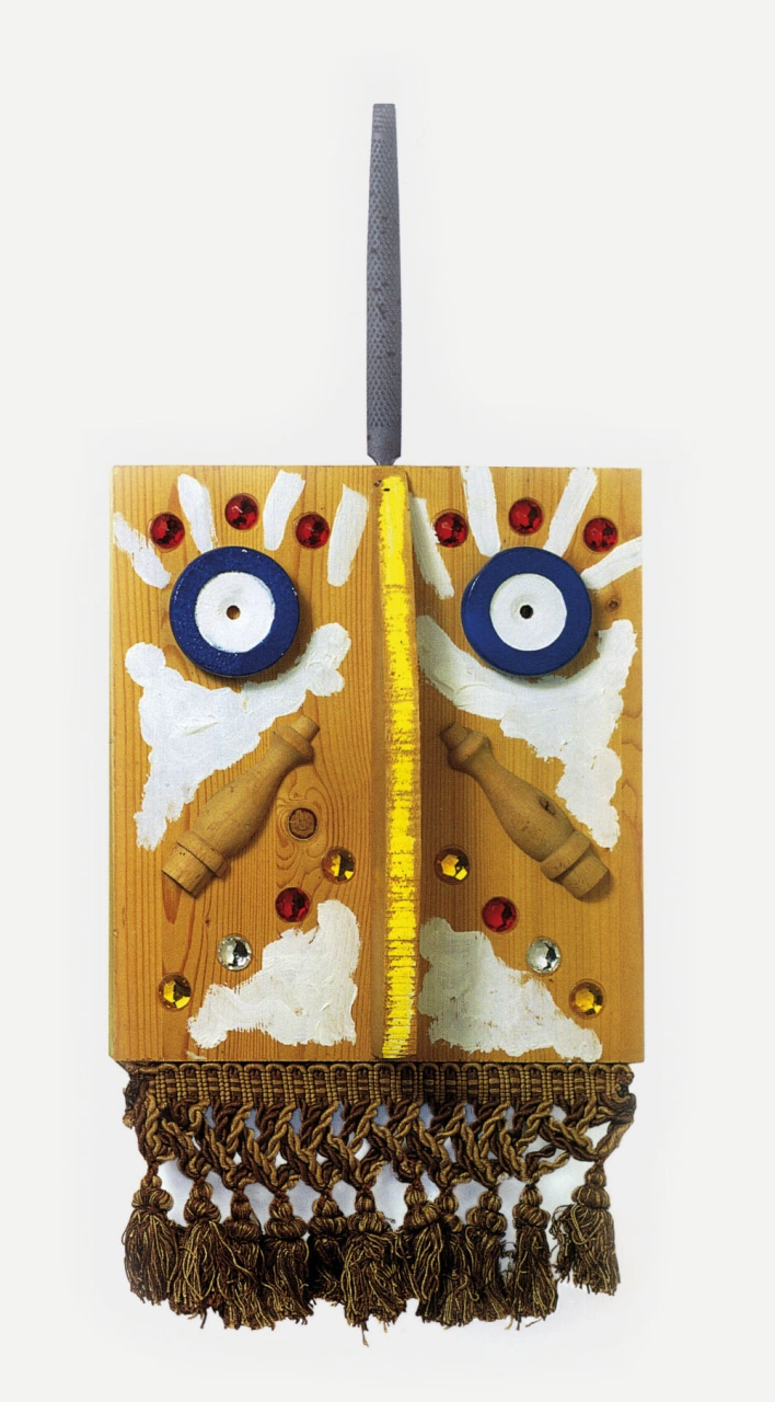 Enrico Baj - Maschera Ninlil